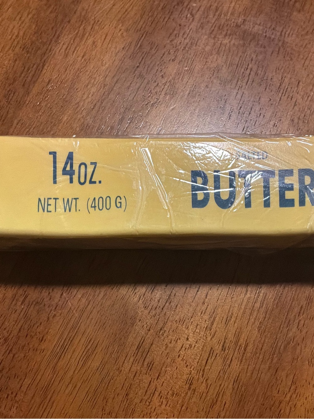 Butter Stick Packaging - Yellow